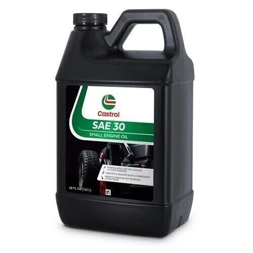 Case of 6 Castrol 215307 SAE 30 Synthetic Oil for 4-Cycle Engines