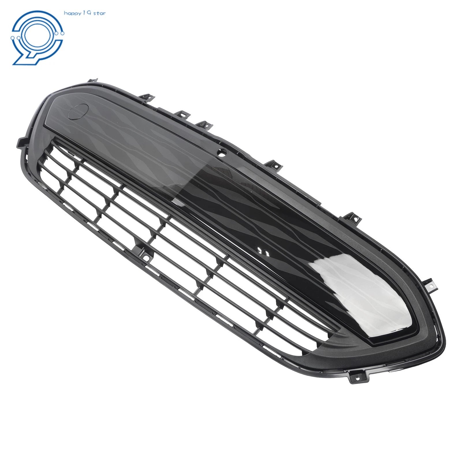 Front Bumper Lower Grille Assembly Gloss Black for Chevrolet Bolt EV (2017-2019)