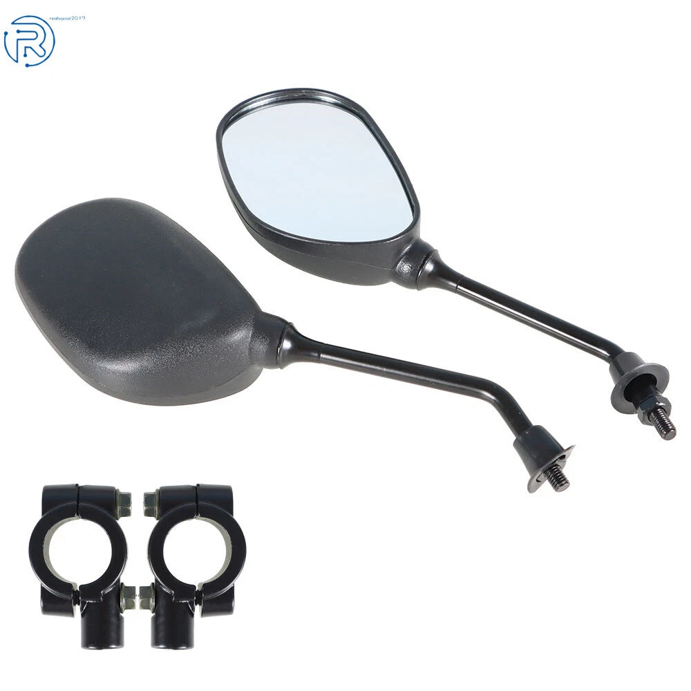 Universal Rear View Side Mirrors for Motorcycle ATV Go Kart Scooter
