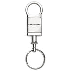 Satin-Chrome Valet Keychain KCV.DOD - Officially Licensed for Dodge