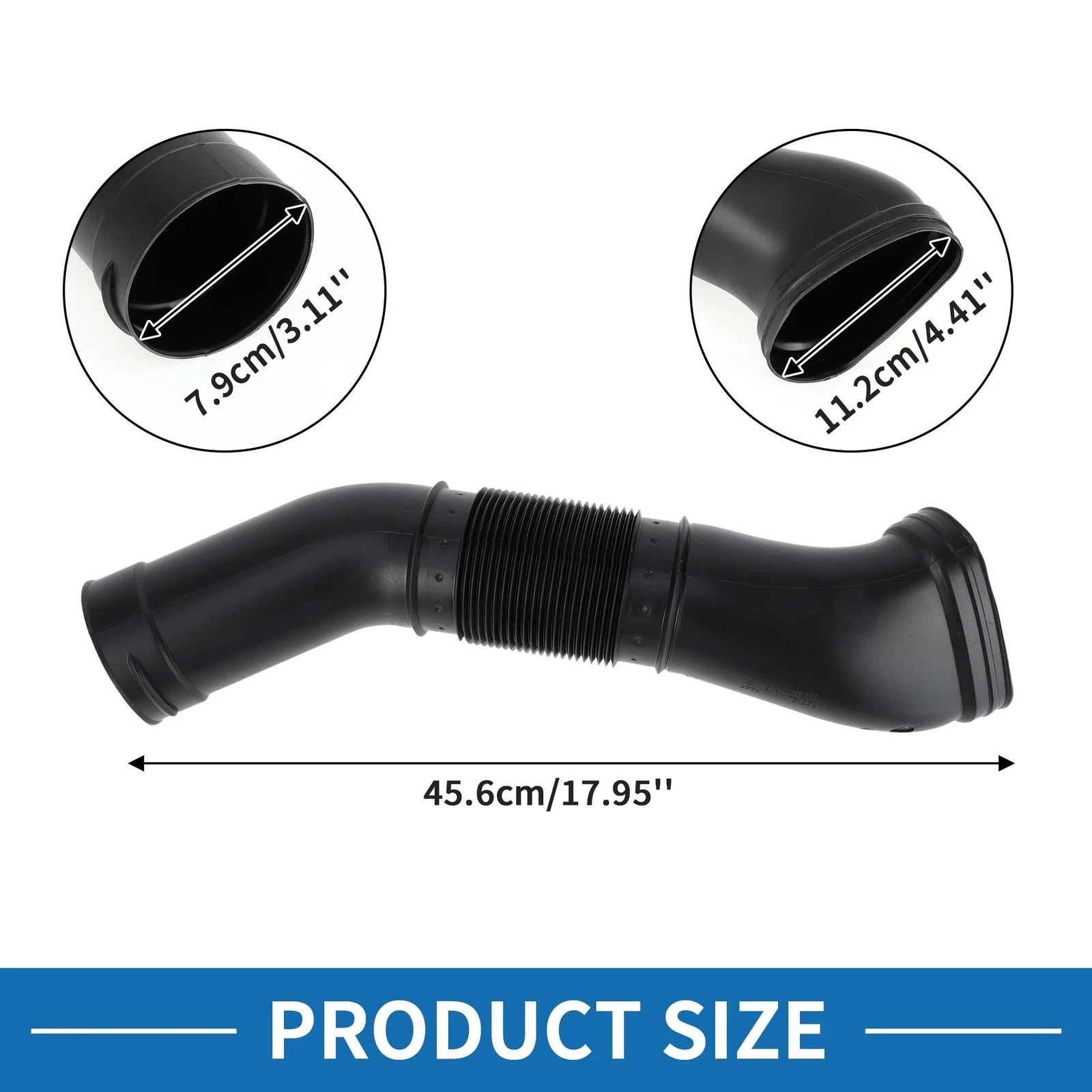 Right Side Air Intake Hose No.A1130941182 for Mercedes Benz W215 W220 (2000–2006)