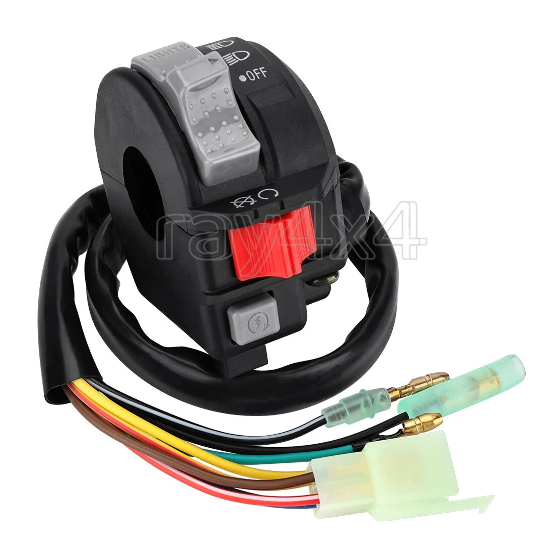 Handlebar Start Run Switch Headlight for Yamaha YFB250 YFM250X (1991–1998)