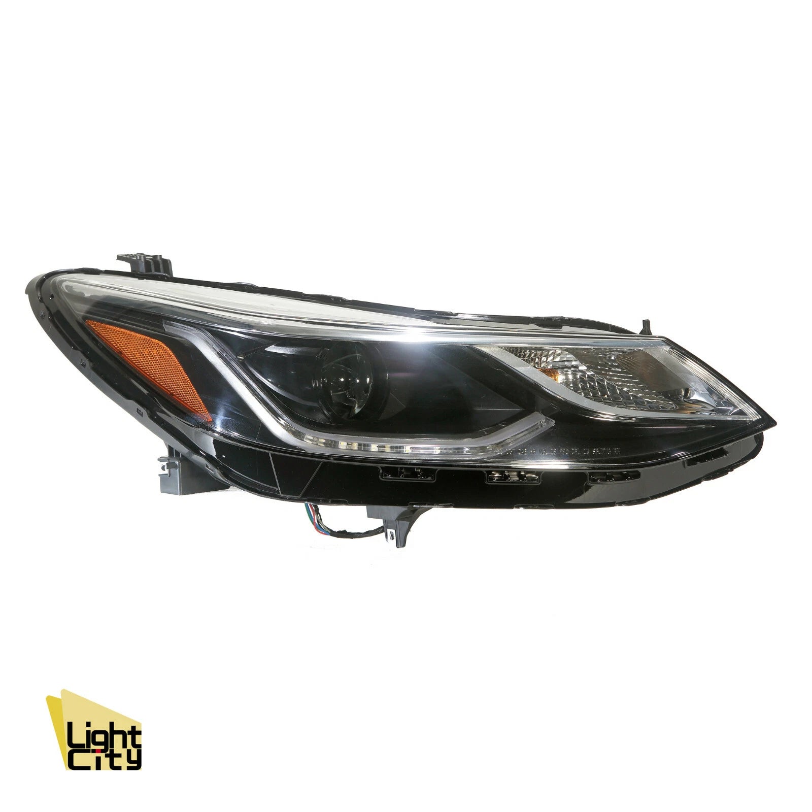 Halogen Headlight for Chevrolet Cruze (2016–2019) LED DRL w/ Bulb RH