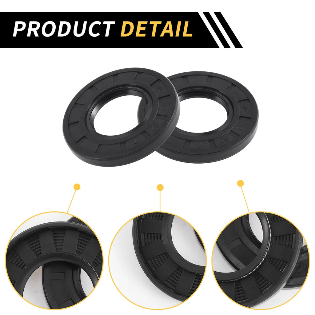 Set of 5 Oil Seal Rotary Shaft Seal NBR Rubber 32x62x7mm