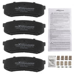 Rear Ceramic Brake Pads Set for Toyota 4Runner/FJ Cruiser/Land Cruiser/Sequoia (2003–2023)