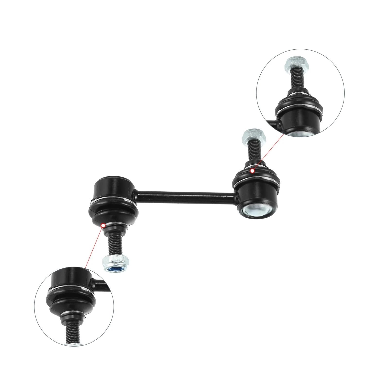 Set of 4 Sway Bar Links K90124 K9545 for Toyota Corolla (1992–2002) Celica (1994–1999)