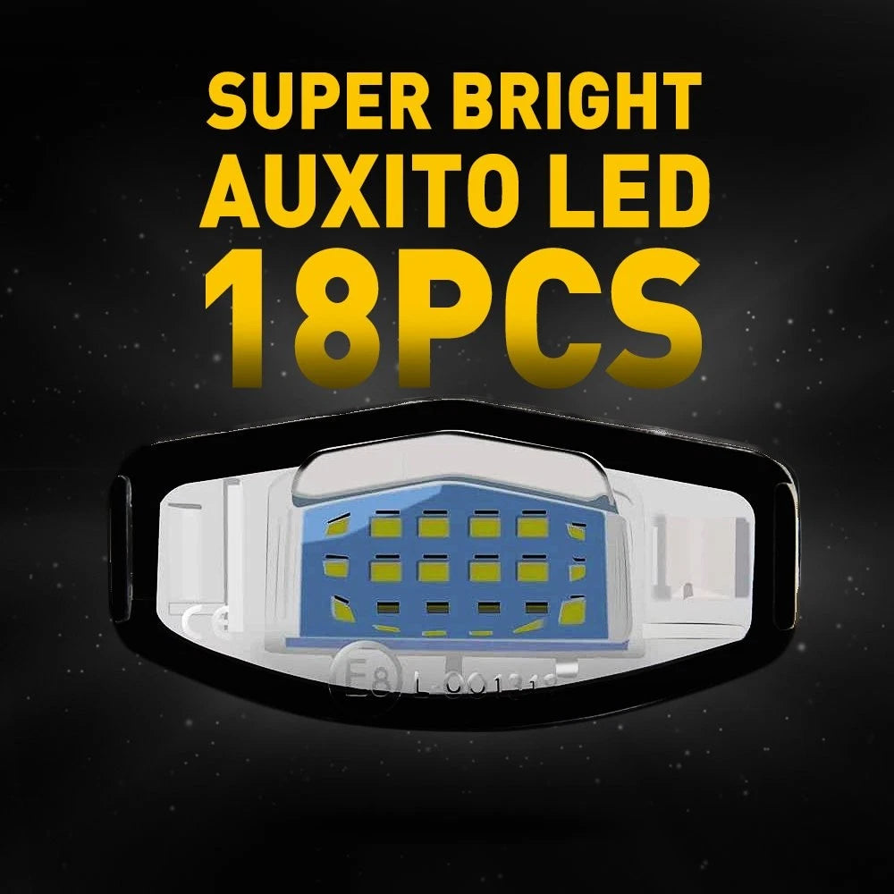 AUXITO LED License Plate Light for Acura Odyssey RDX (1999–2018)