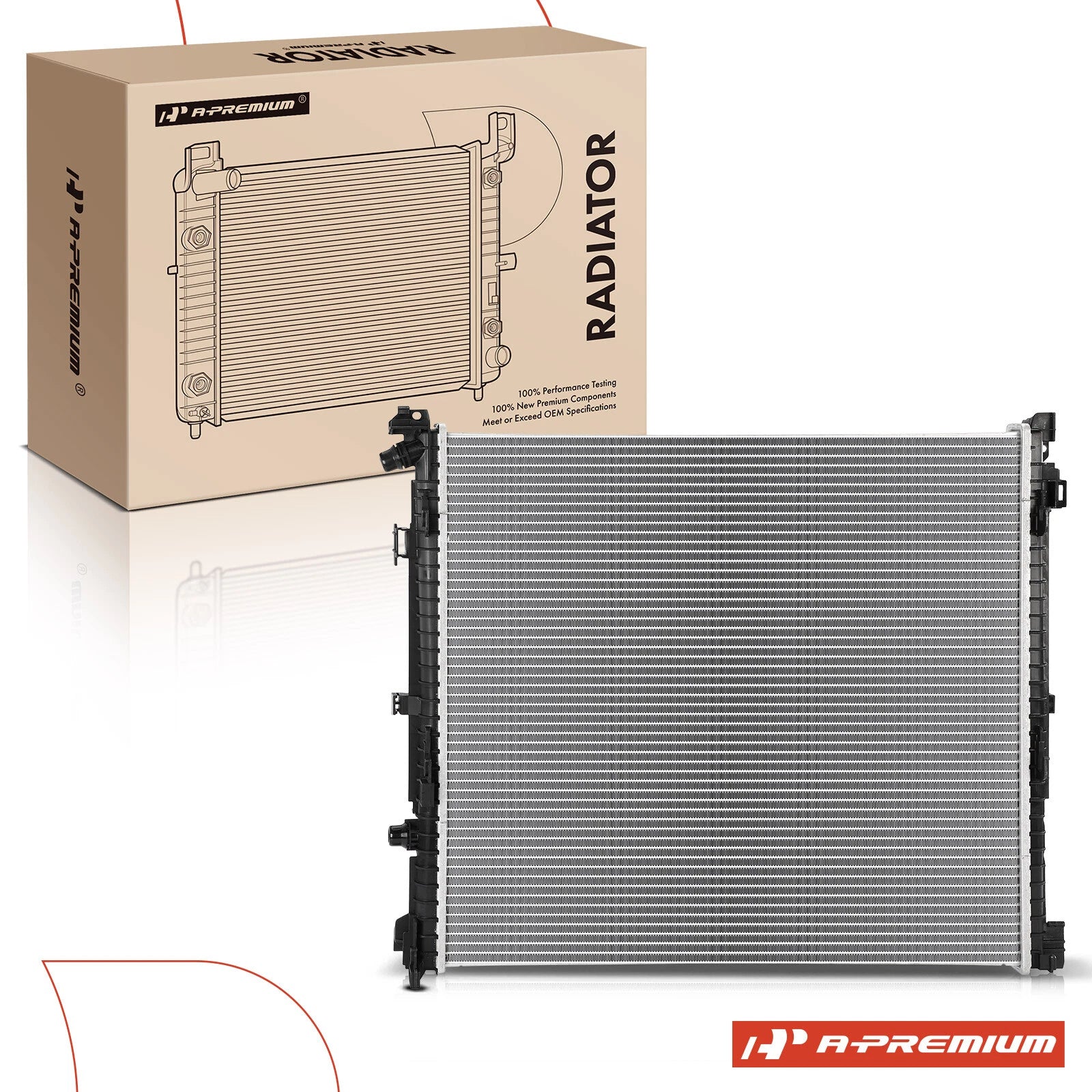 Auxiliary Radiator for BMW G01 X3 G02 X4 (2018–2025)