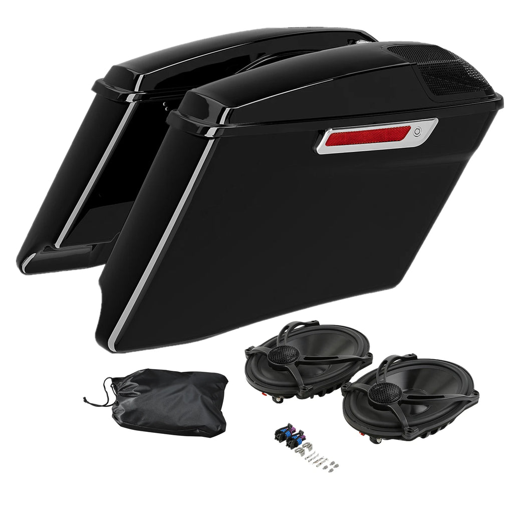 4" Stretched Saddlebags for Harley Electra Glide (1994–2024)