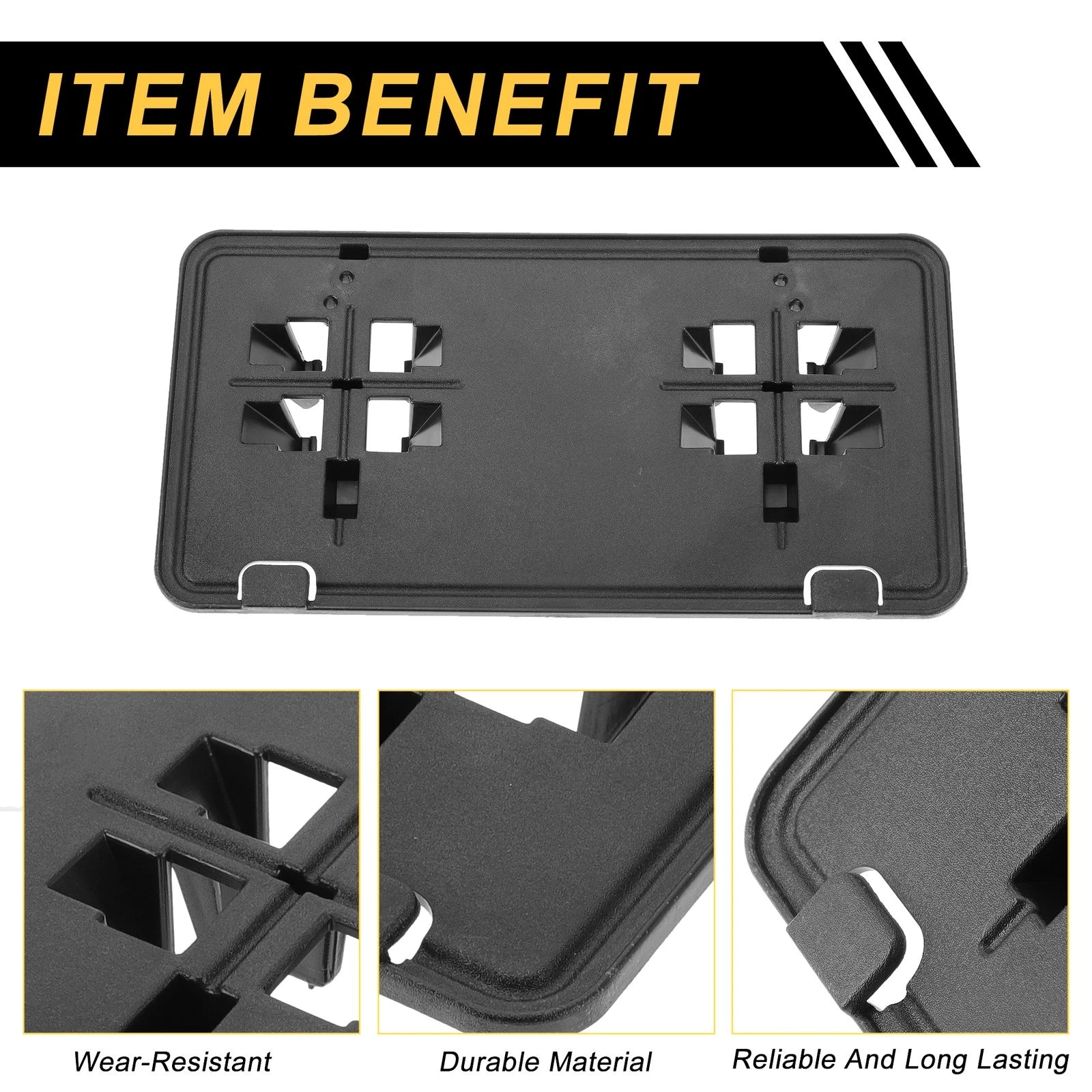 Set of 1 Bumper License Plate Bracket Holder for Ford F-150 (2015–2017) No.FL3Z17A385B