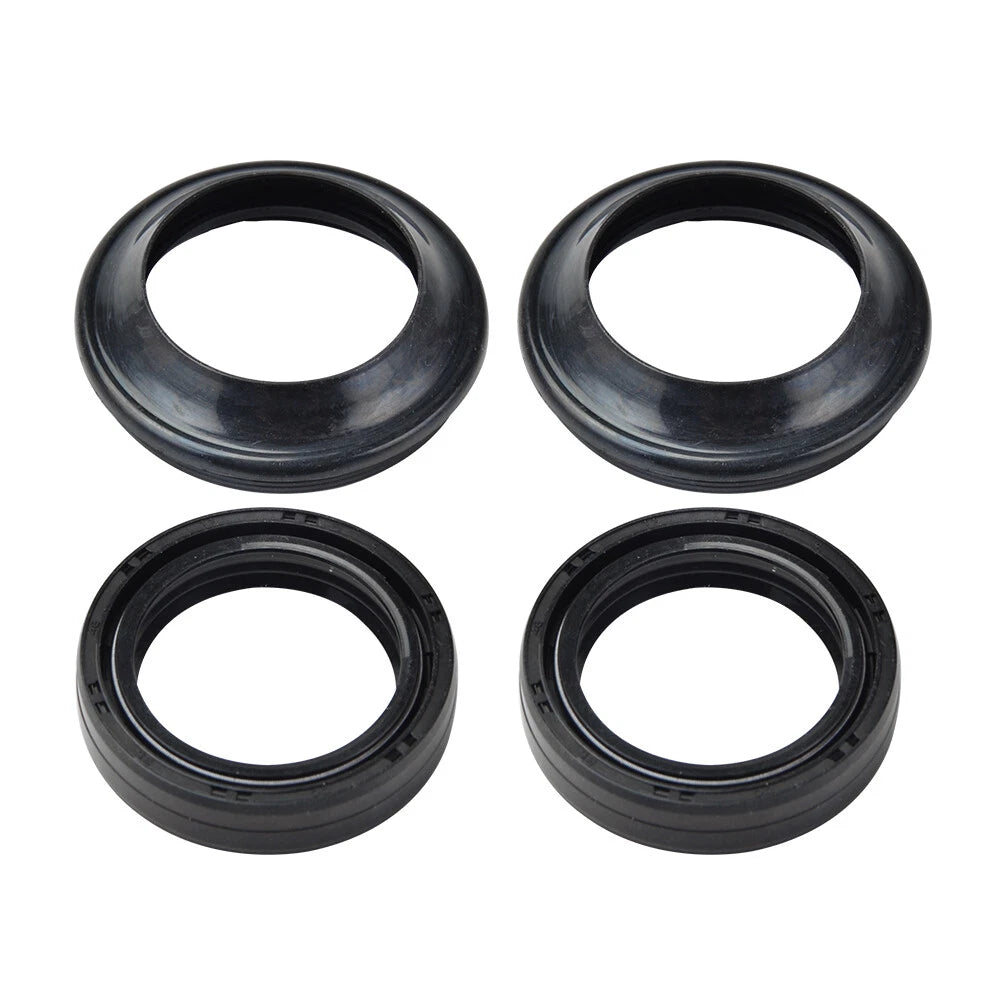 Set of 4 Front Fork Oil Dust Seals Kit for Suzuki GZ250 (2000–2010), RM85 (2002–2018)