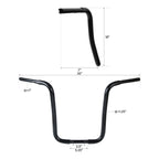 1-1/4" 18" Rise Ape Handlebar for Harley FLST FXST Sportster XL 883 1200 (2004–2023)