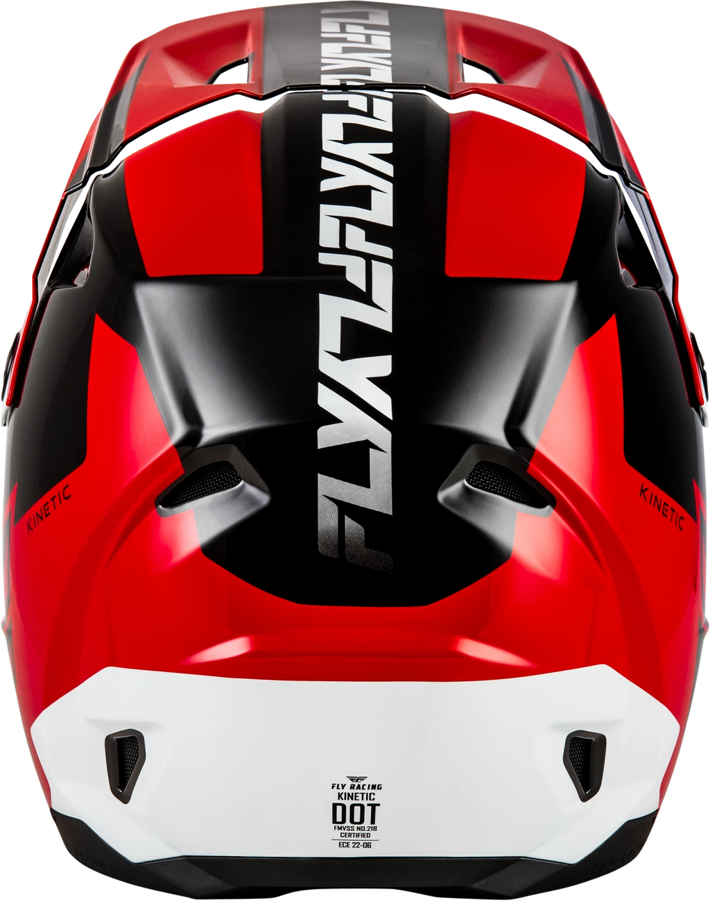 Fly Racing Kinetic Crest Off-Road Helmet for (Medium, Red/Black/White)