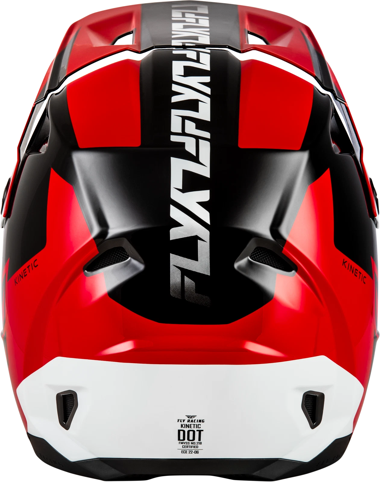 Fly Racing Kinetic Crest Off-Road Helmet for (Medium, Red/Black/White)