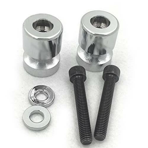 Chrome Swingarm Spools for Suzuki GSX 1300R Hayabusa / GSF1250S Bandit (2008–2023)