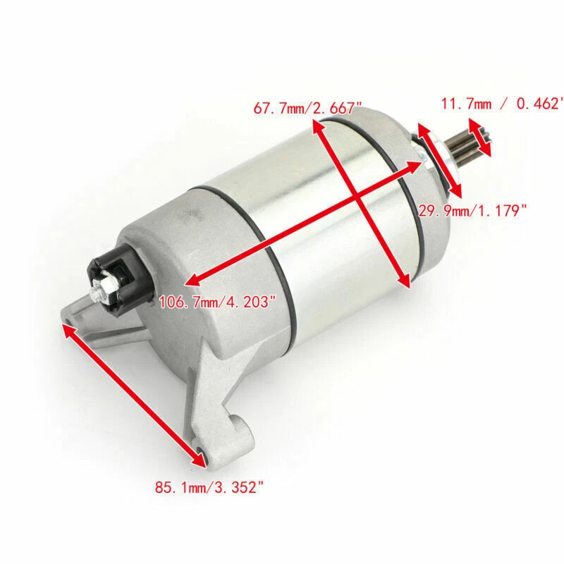 Starter 9-Spline for Yamaha XVS1300 XVS950 V-Star Stryker (2010–2017) 5S7-81890-00 B1