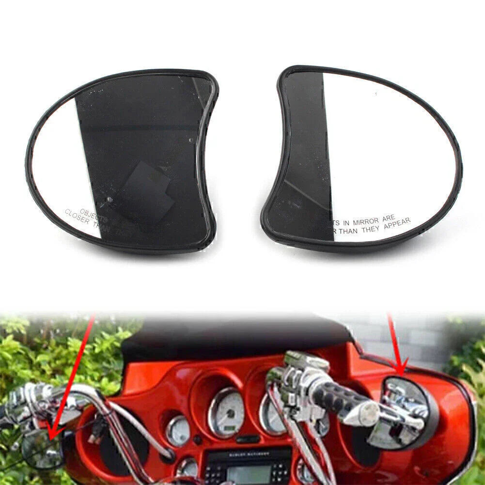 Motor Inner Fairing Mount Rearview Mirrors for Harley Street Glide FLHX FLHTK (2006-2023)