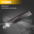Right Side Mirror LED Turn Signal Indicator Light for Nissan Rogue (2014–2020)