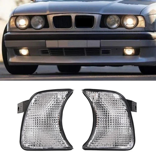 1 Pair Front Corner Lights Turn Signal for BMW 5-Series E34 (1988–1995)