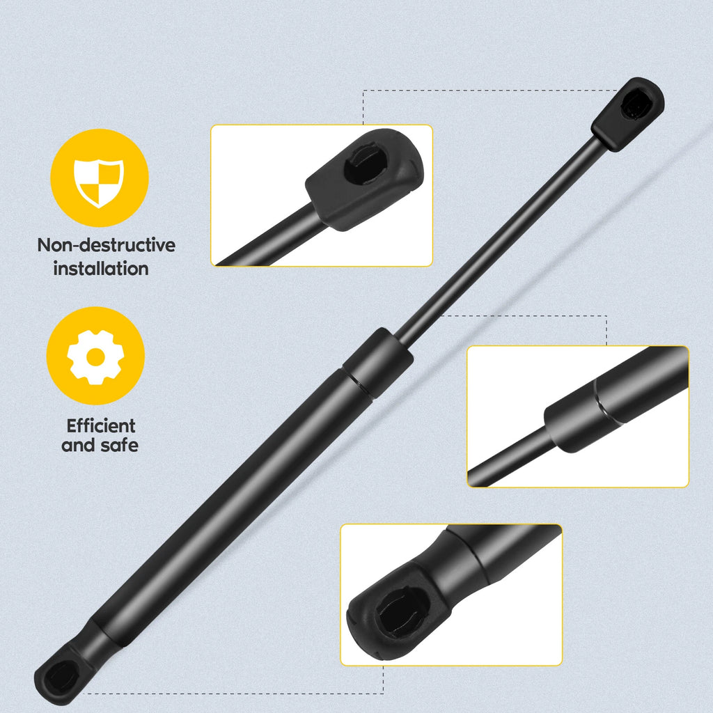 2X Rear Trunk Lift Support Struts for Mitsubishi Lancer (2008–2018)
