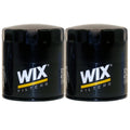 Set of 2 WIX Engine Oil Filters Spin-On for Chrysler Dodge Ford Land Rover Lotus
