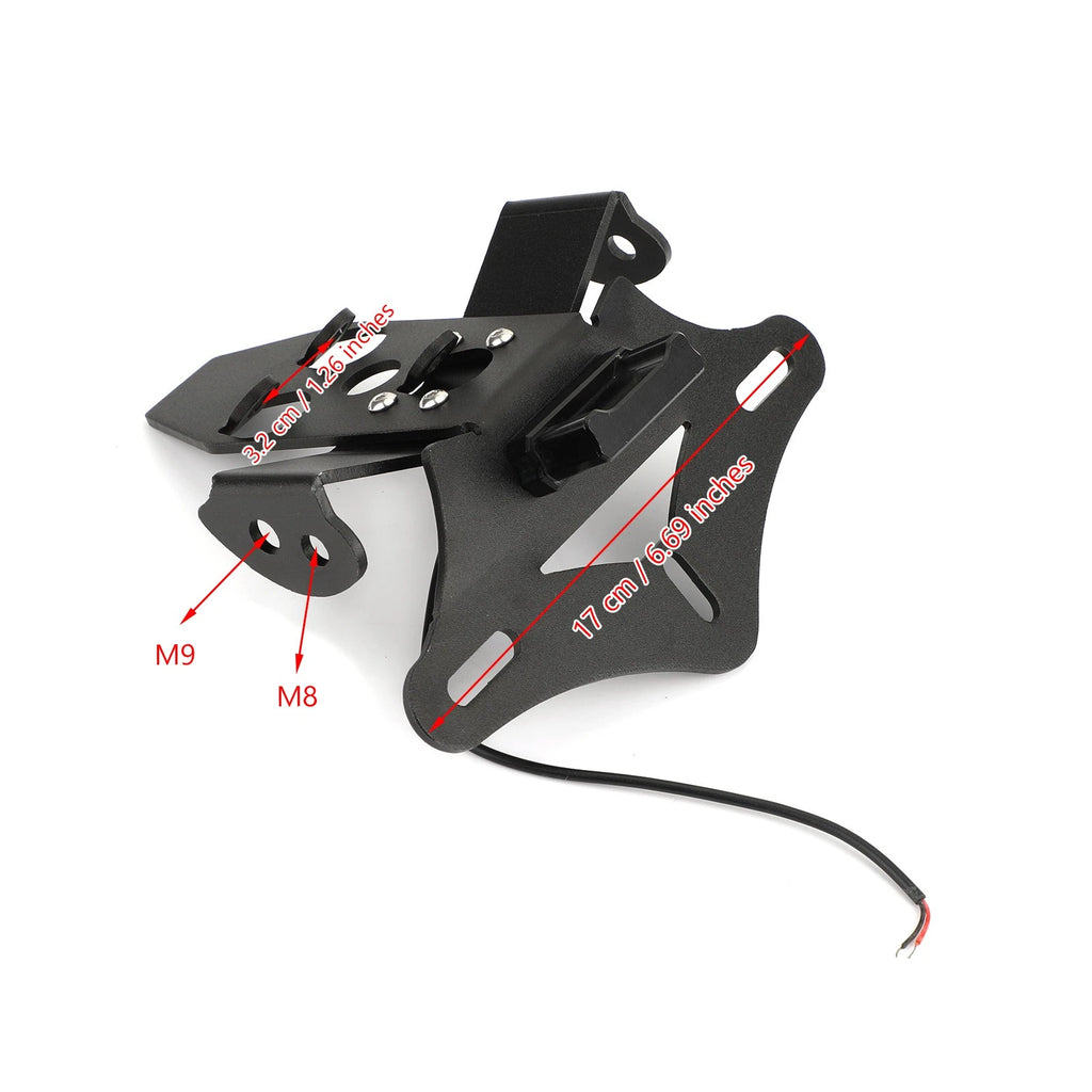 Rear License Plate Holder Bracket for Honda CBR1000RR (2008–2016)