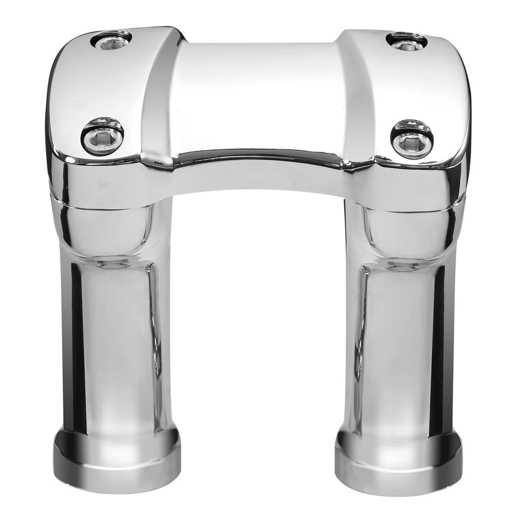 4" Handlebar Riser for Harley Softail Fatboy Dyna Low Rider (Chrome)