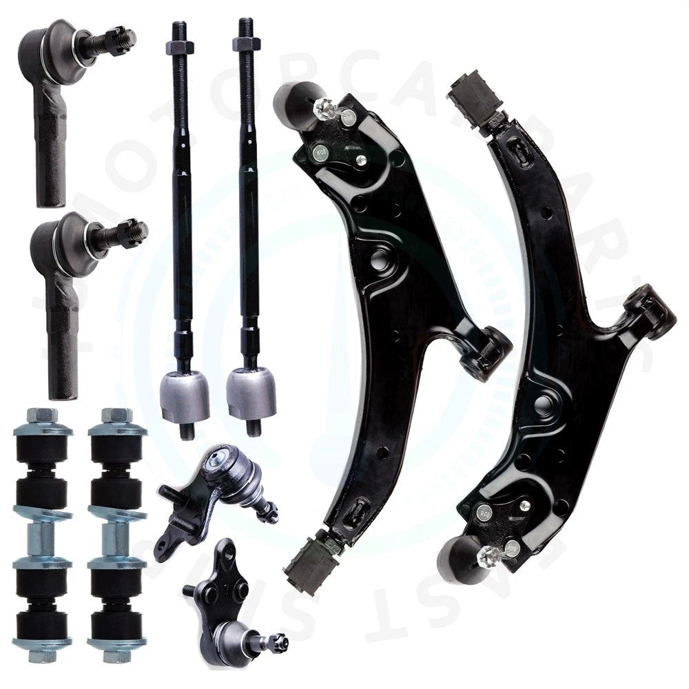 10x Front Lower Control Arm Tie Rod End for Toyota Paseo Tercel (1992–1997)