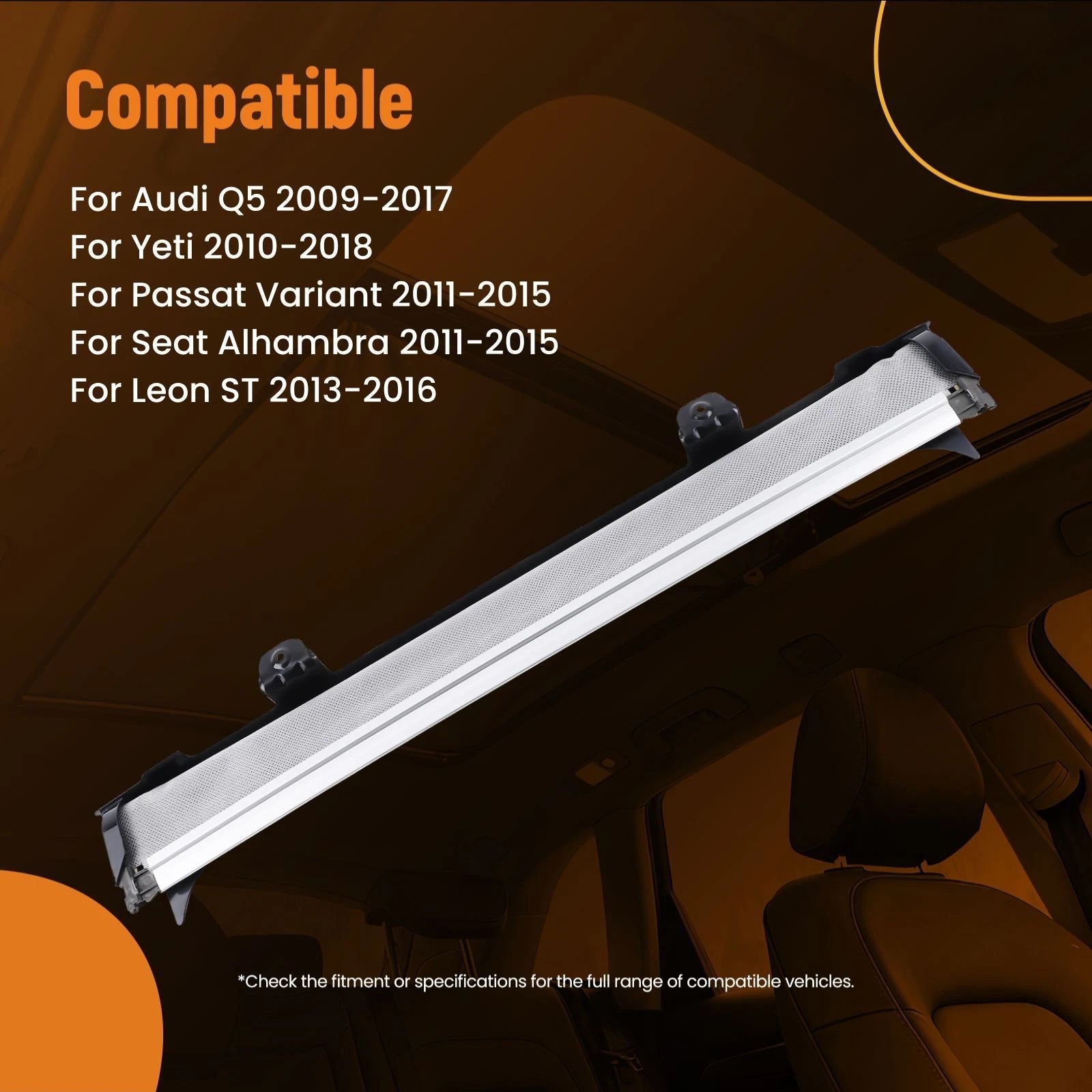 Sunroof Sunshade Cover for Audi Q5 (2009-2017)
