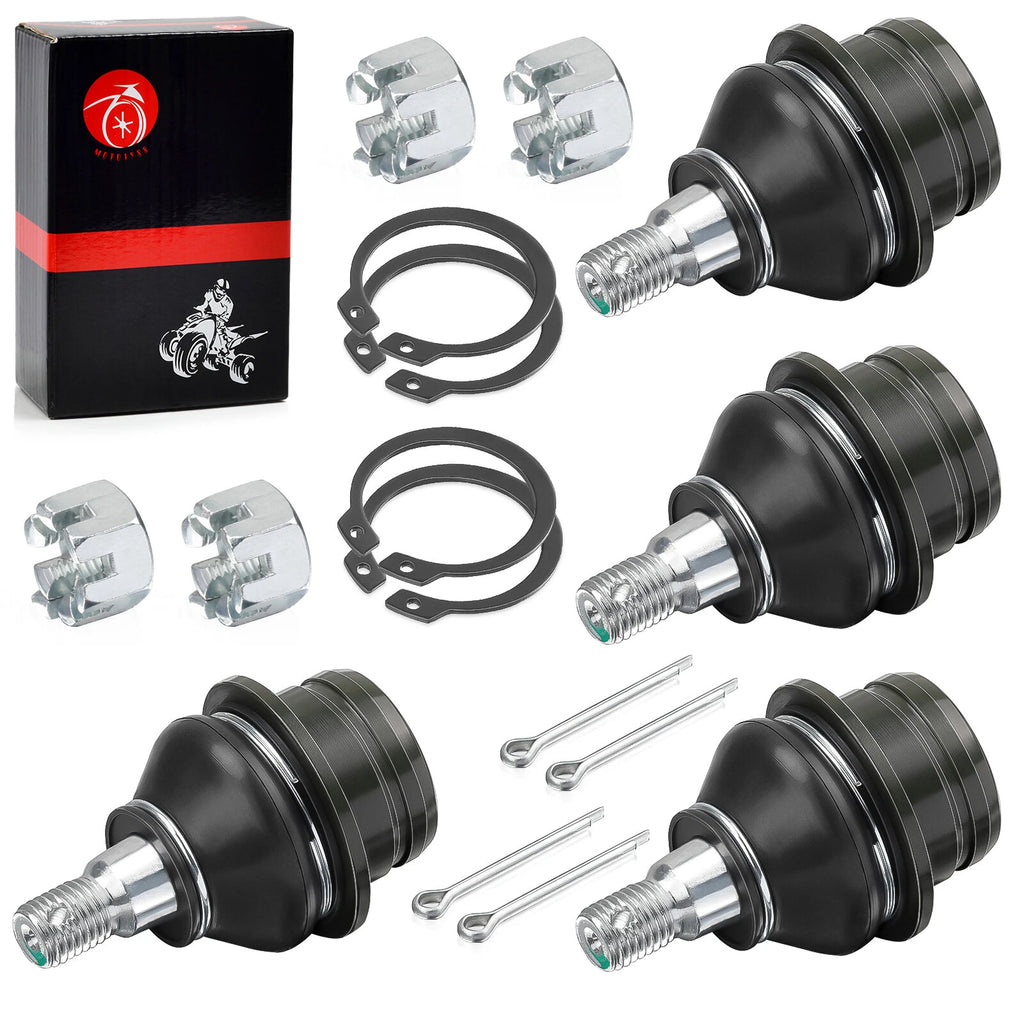 Set of 4 Upper Lower Ball Joints for Suzuki King Quad 450 500 750 4x4 (2007–2023)
