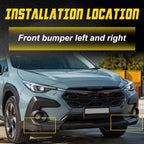 Front Bumper Bracket for Subaru Crosstrek (2018–2023)