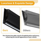 Window Deflectors for Hyundai Accent Sedan Side Window Vent Visors (2012-2017)