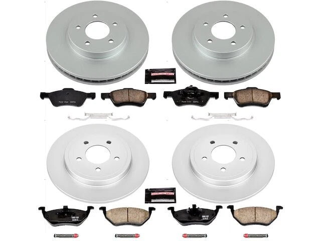 Brake Pad and Rotor Kit for Mazda Tribute (2005–2006) DM892GT