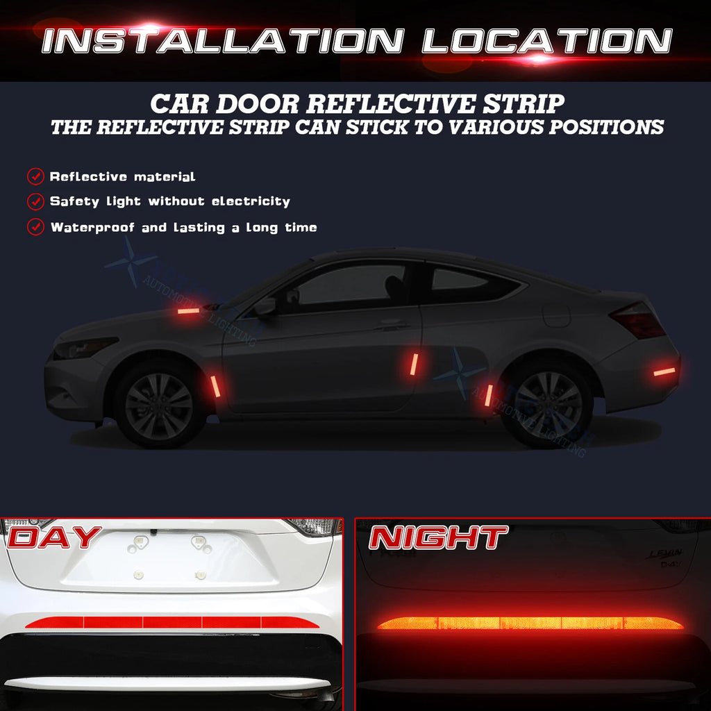 Reflective Warning Tape for Toyota Corolla (2009-2013)