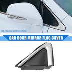 Front Right Side Door Mirror Flag Cover for Nissan Sentra (2016–2019) Black
