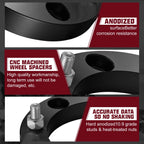 Set of 4 Wheel Spacers 1" Thick 4x156 for Polaris RZR XP Ranger 1000 900