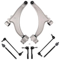 Front Lower Control Arms w/Ball Joints & Tie Rods for Chevy Malibu (2013–2015)