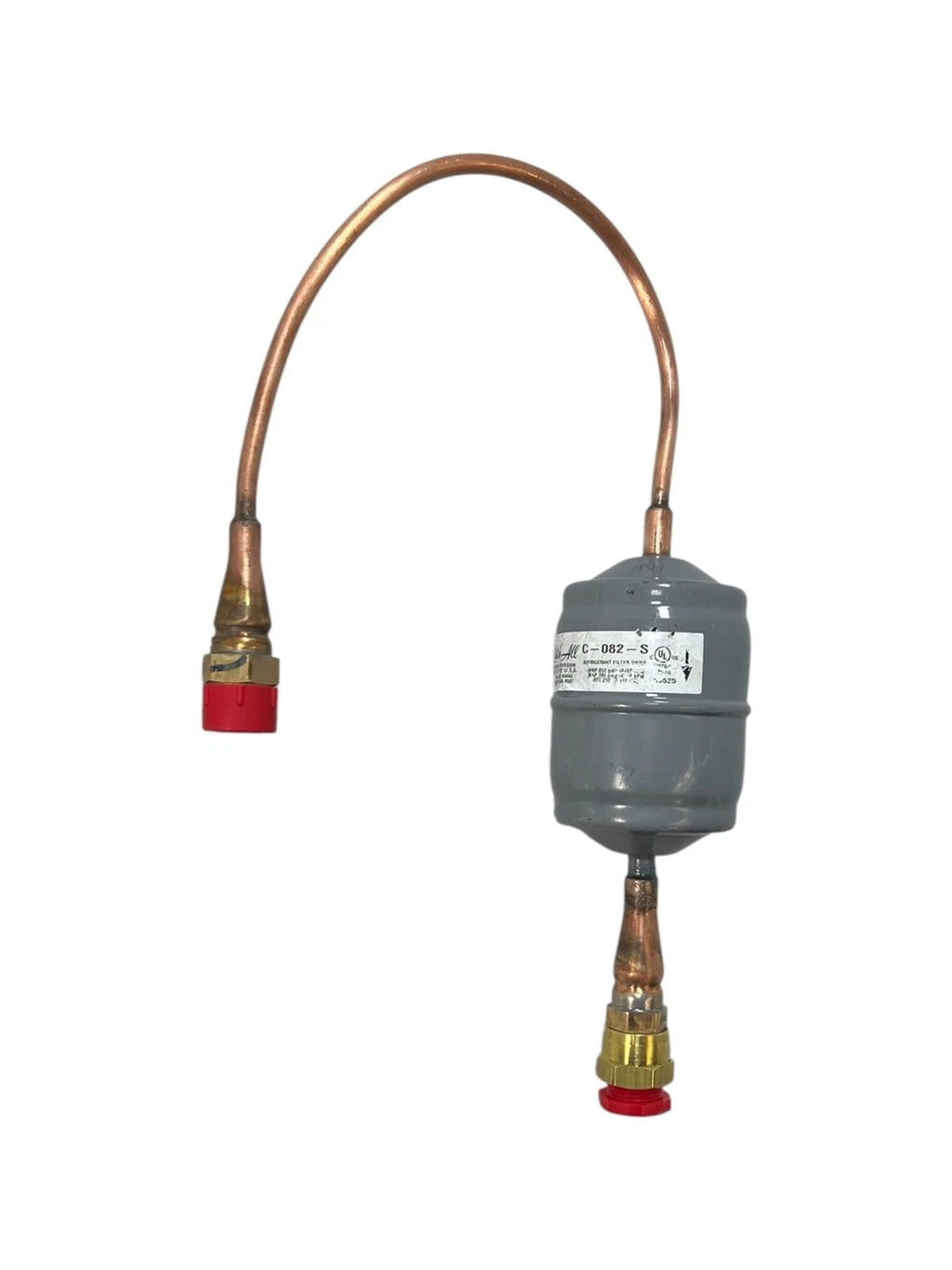 Sporlan C-082-S Refrigerant Filter Drier for R404A (3/8 Fittings)