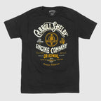 Premium Black Carroll Shelby Cobra Engine Company T-Shirt for Men