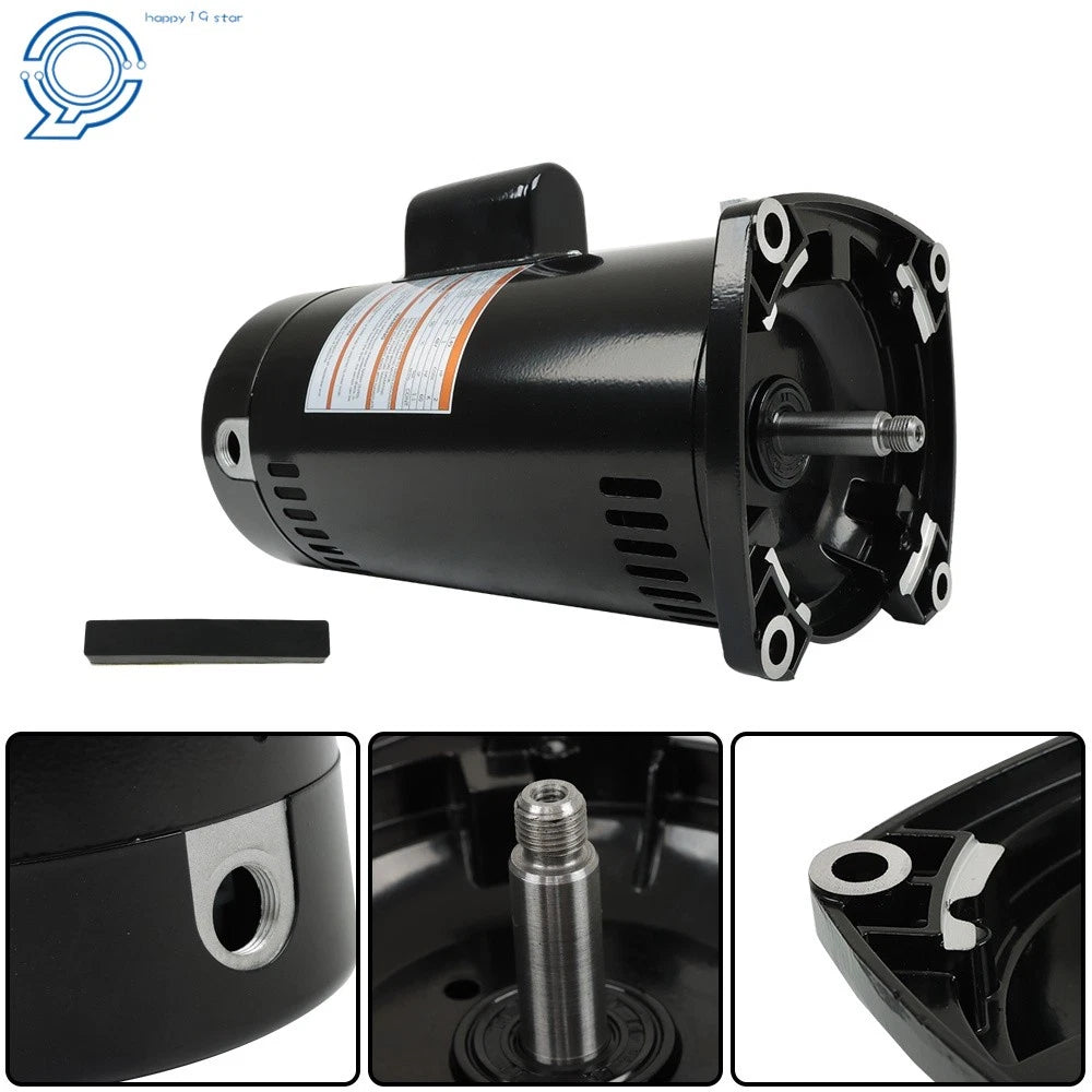 2 HP Swimming Pool Motor for Square Flange 48Y Frame (230V)