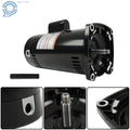2 HP Swimming Pool Motor for Square Flange 48Y Frame (230V)