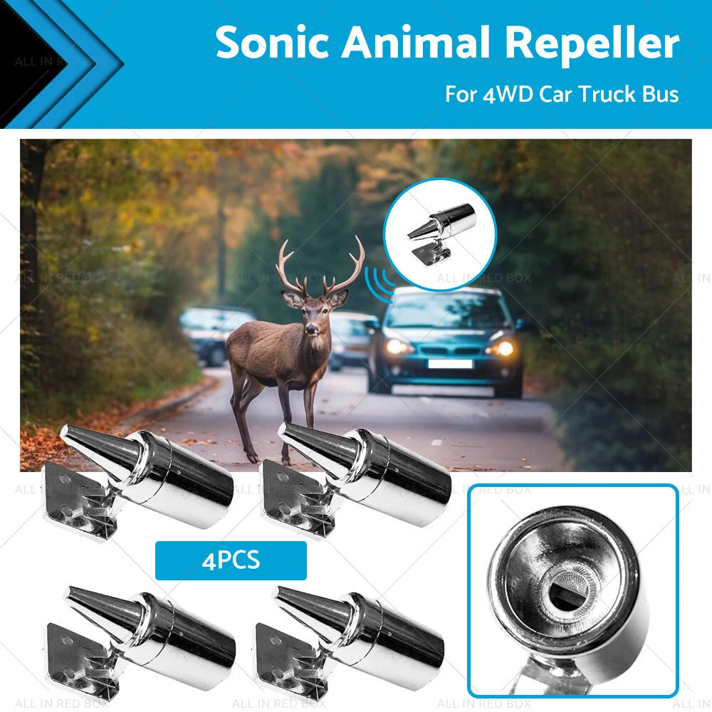 Sonic Animal Repeller for 4WD Car Truck Bus (4X)