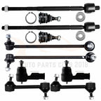 Set of 10 Sway Bars, Ball Joints, Tie Rods for Hyundai Tiburon (2003–2008)