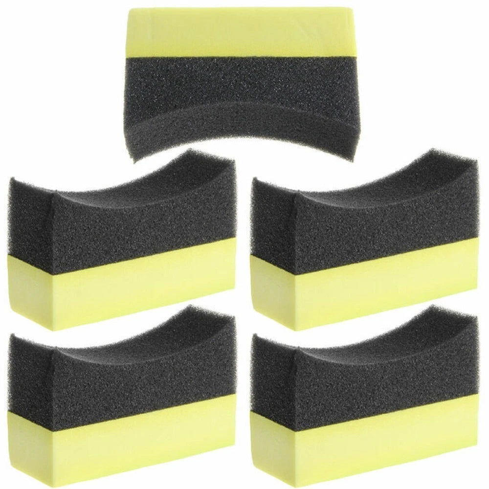 Car Tire Dressing Applicator Foam Brush Sponge Pad Cleaning Kit for All Models