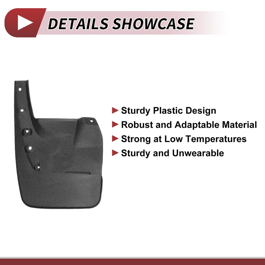 Mud Flaps Splash Guards for Toyota Land Cruiser FJ150 (2008–2021)