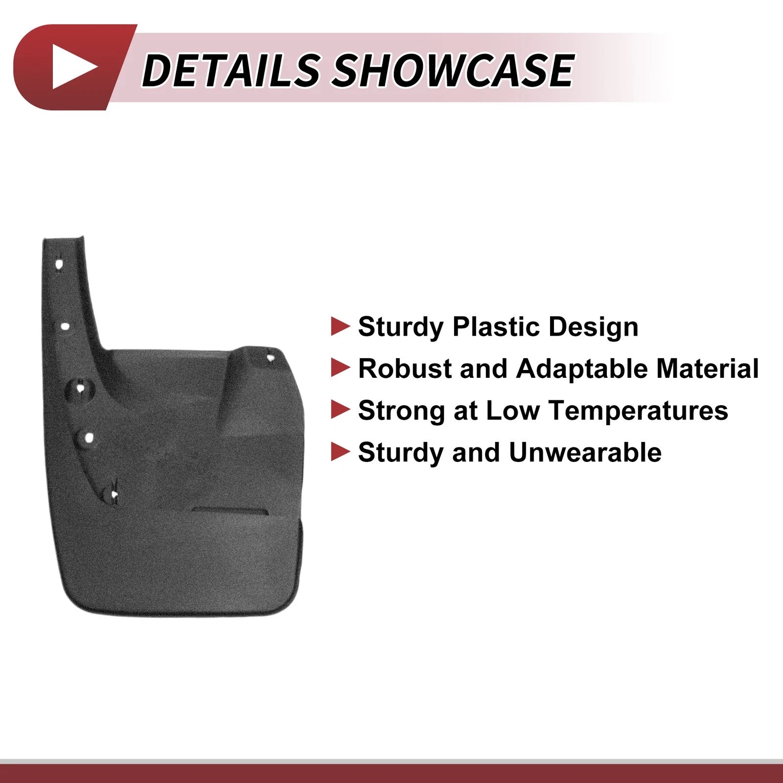 Mud Flaps Splash Guards for Toyota Land Cruiser FJ150 (2008–2021)