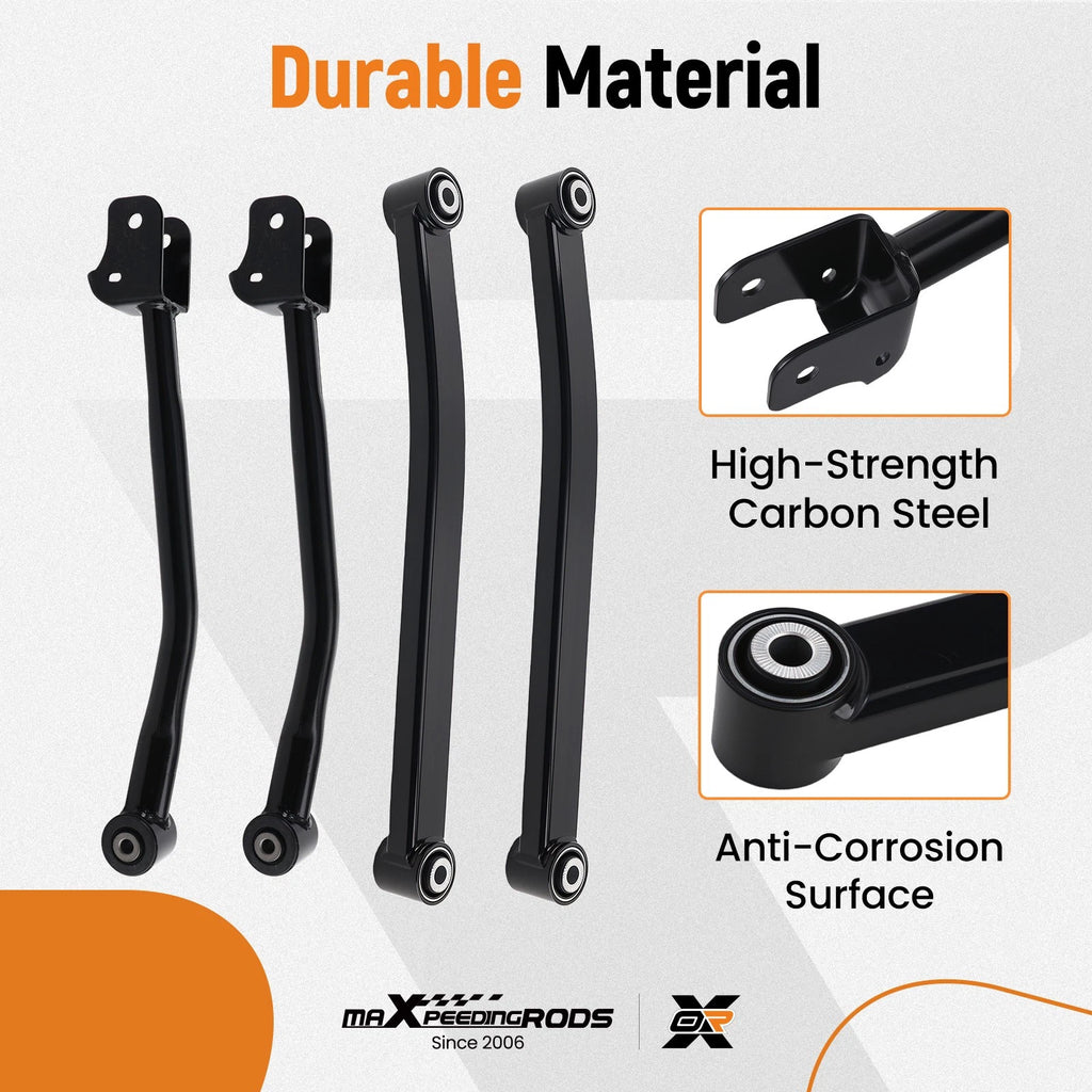 Front Upper & Lower Control Arms for Jeep Gladiator Wrangler (2018-2023)