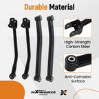 Front Upper & Lower Control Arms for Jeep Gladiator Wrangler (2018-2023)