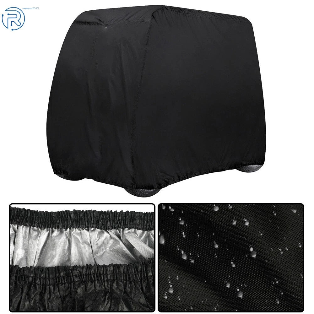 Waterproof Storage Cover for EZGO/Club Car/Yamaha Golf Cart (4 Passenger)