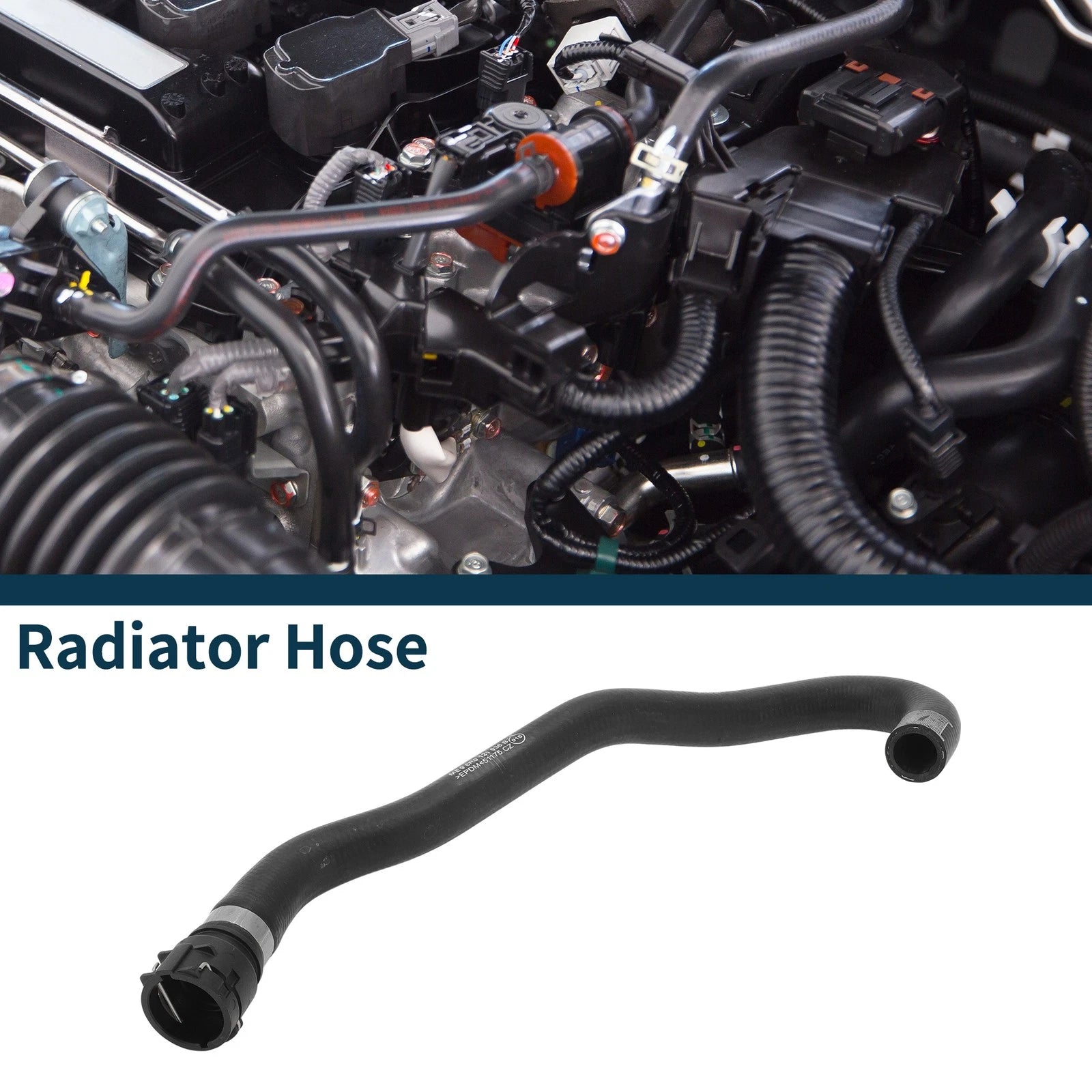Radiator Hose Coolant Pipe for Audi Q5 (2014) No. 8R0121036B Rubber